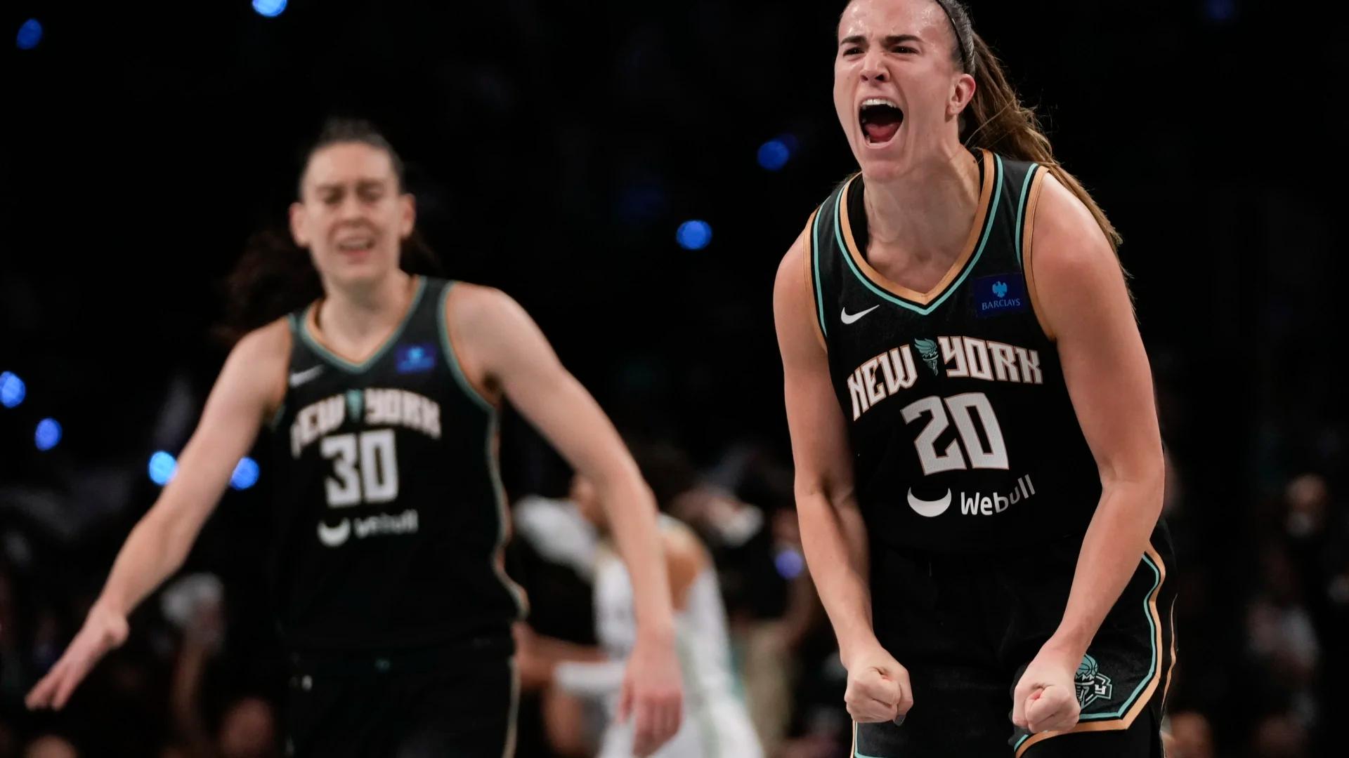 New York Liberty win first WNBA championship, beating Minnesota 67-62